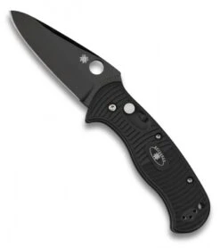 Spyderco 7 Spyderco Citadel Automatic Knife 83mm (3.25" Black) C119BKP