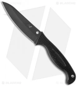Spyderco 40 Spyderco Aqua Salt Fixed Blade Dive Knife (4.69" Black) FB23PBBK